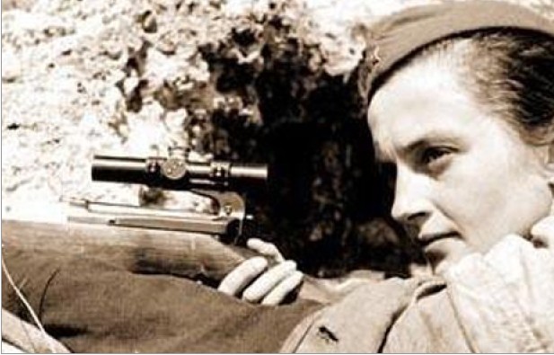 美女狙击手