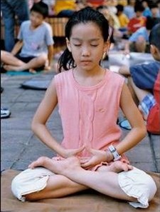 双盘打坐